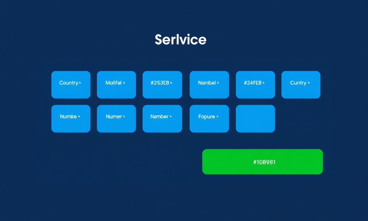 SMSOnayVer panelinde Fiverr servisi secimi adimi