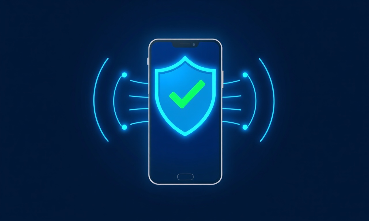 Indeed SMS onayı için sanal numara kullanımını gösteren soyut flat vektör illüstrasyon