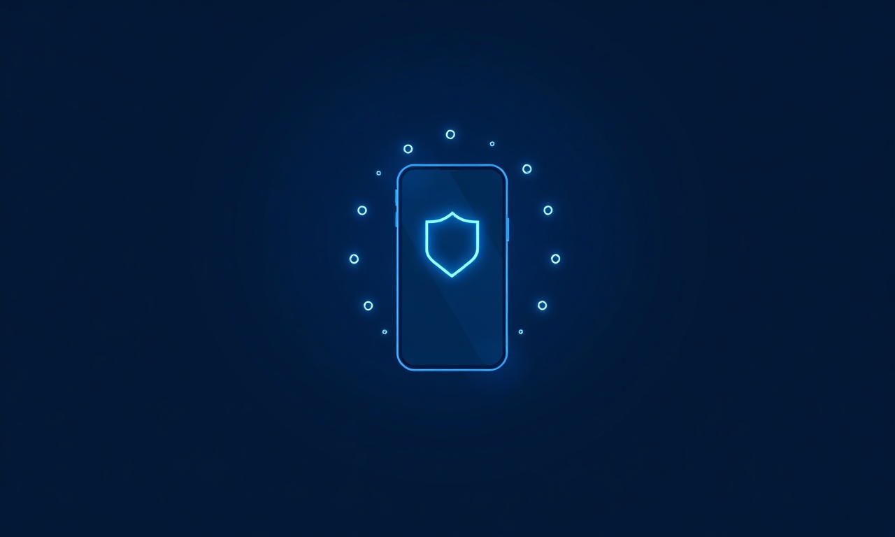 Telegram SMS onayı kavramı — kalkan simgesi ve uçan mesaj balonları olan akıllı telefon