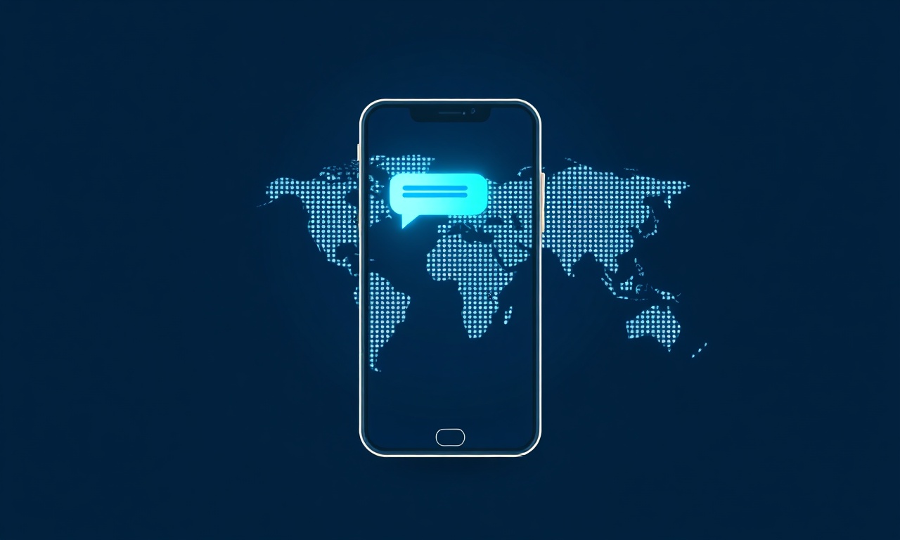 Uber SMS onayı için sanal numara kullanımını gösteren minimal dijital illüstrasyon