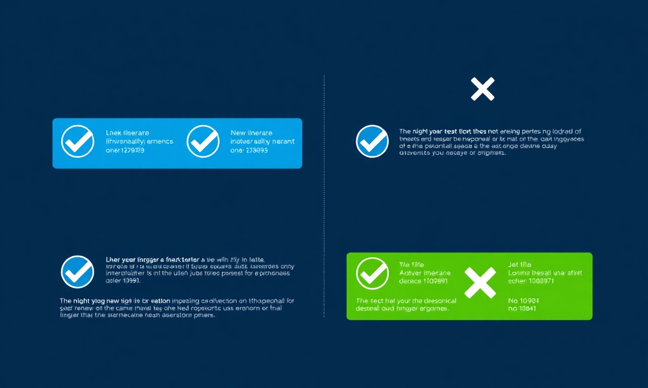 Sık yapılan hataları ve doğru yolları gösteren minimal flat vektör infografik